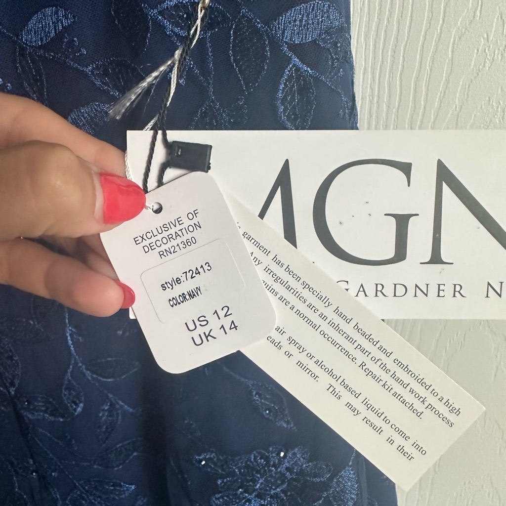 Mgny Gown. Never Worn. Never Altered. Size 12